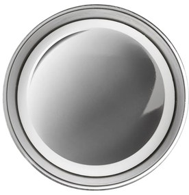 Fényes ezüstszínű rozsdamentes acél fűszerőrlő Dorotea – Gense