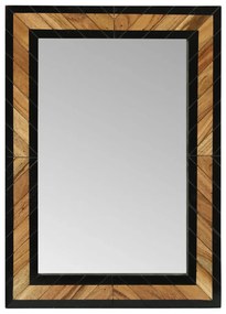 Tükör 70x2x70 cm Tömör fa akác