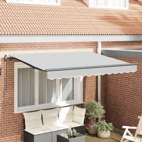 Visszahúzható Kézi Művelet 3.5x2 cm Fém Napernyő Váz