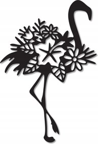 Áttört Kép Flamingó Panel 3D Fali Dekoráció Fa Kép Áttört