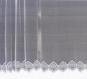 Mg Függöny 660/80 Fehér 250x120cm Kész Szalaggal M