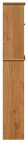 WC Szekrény VIGO mézbarna 60 x 27 x 161 cm Tömör fenyőfa