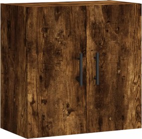 vidaXL füstös tölgy színű szerelt fa faliszekrény 60 x 31 x 60 cm
