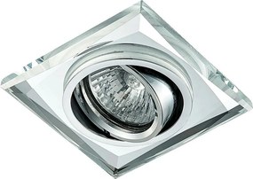 Prezent ELEGANT GLASS MOVABLE 71052 Beépíthető spotlámpa 1x50W/GU10 IP20