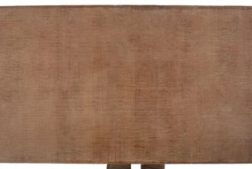 Barna tömör fenyő dohányzóasztal 91 x 51 x 38 cm