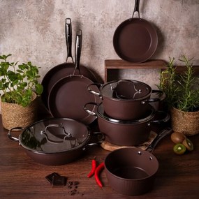 Valdinox Fedeles serpenyő Stripes 24 cm, 4,0 l, 24 cm