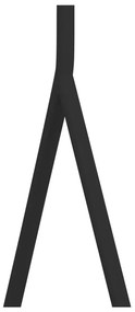Fekete fém ruhatartó állvány Brent - Actona