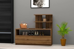 Cipőtároló Airy - Walnut