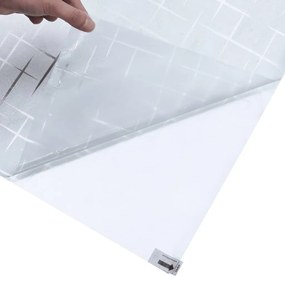 matt csillagmintás PVC ablakfólia 90 x 500 cm