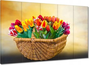 Vászonkép 100x70 Tulipánok Virágok