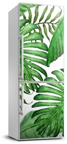 Dekor matrica hűtőre Trópusi levelek FridgeStick-70x190-f-88986198