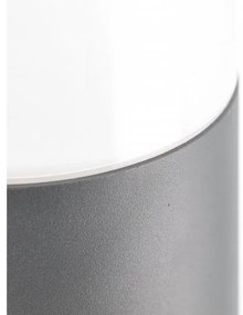 Lámpa Kerti lámpatest CORTA-P 80, E27, MAX.25W, IP44, AC220-240V, 50-60Hz, plug max. 3000W, rúd, grafit