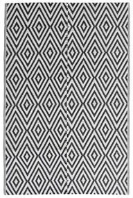 kültéri szőnyeg ARAKIL fekete 140x200 cm PP