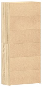 Cipőtartó Sonoma tölgy 80x35,5x180 cm Műgyanta