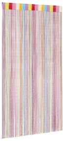 2 db többszínű zsinórfüggöny 140 x 250 cm