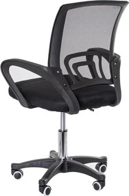 Fekete irodai szék JETTA