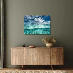 Kép - Kilátás a tengerszint alá (üvegen) (70x50 cm)