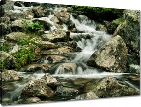 Vászonkép 90x60 Tátrai patak