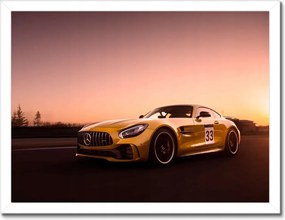 Poszterek keretben 40x30 Mercedes Autó