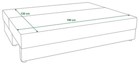 Kétszemélyes kanapé  Radiant (fekete + fehér). 1056819