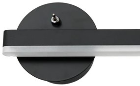 LED Fali lámpa SYDNEY LED/6W/230V fekete