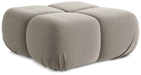 Bézs bársony moduláris lábtartó Lokua – Makamii