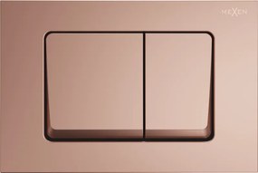 Mexen Fenix 10 XS öblítőgomb, rózsaarany - 601005