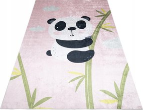 Színes Gyerekszőnyeg 140x200 Panda a fán