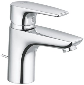 KLUDI Pure&amp;Solid 70 mosdó csaptelep, egykaros, automata leeresztővel, króm