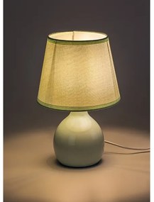 Rabalux 74077 - Asztali lámpa INGRID 1xE14/40W/230V mentazöld