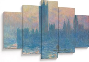 Kép - Claude Monet, The Houses of Parliament, Sunset, reprodukciók (150x105 cm)