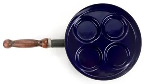 Sfinx Smaltált palacsintasütő fa fogantyúval BSE,24 cm