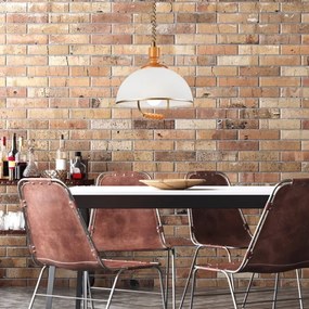 RAMONA kihúzható lámpa 1xE27/60W/230V bézs/barna