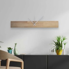 Skandináv tölgyfa óra, modern dekoráció | QOGOP