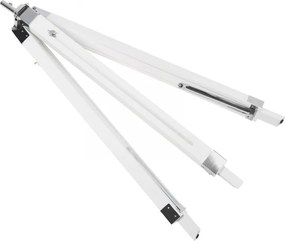 JAGO Állólámpa fa állvánnyal fehér matt