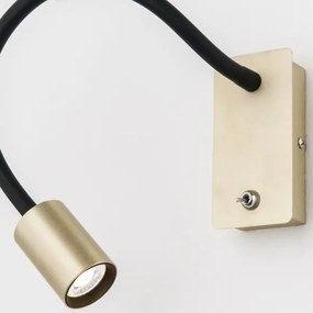 Orion WA 2-1342 - LED Rugalmas fal kislámp KURT LED/5W/230V arany