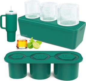 Szilikon Jégkocka Forma Stanley Pohárhoz, Három Méretben