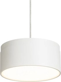 RENDL SFERA DIMM závěsná bílá 230V LED 15+9W 3000K