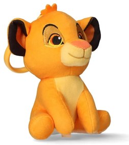 Disney Az Oroszlánkirály Simba 3D plüss figura akasztóval, táskadísz 13 cm