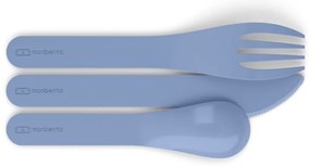 Pocket 3 részes kék utazó evőeszköz szett - Monbento