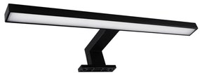 Polux LED Fürdőszobai tükörmegvilágítás MILOS LED/5W/230V 4000K 30 cm IP44 fekete SA2206
