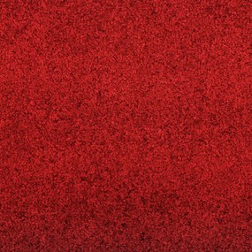 Ajtószőnyeg Piros és Fekete 90 x 150 cm Polipropilén és vinil