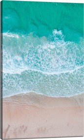 Vászonkép Víz Hab Hullámok Tenger Természet 60x100 cm