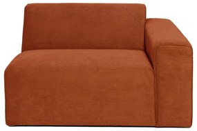 Sting narancssárga kordbársony kanapé modul, jobb oldali - Scandic