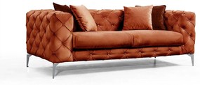 Design kanapé Rococo 197 cm narancssárga