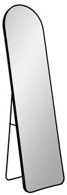 Madrid tükör alumínium, fekete, 40x150 cm