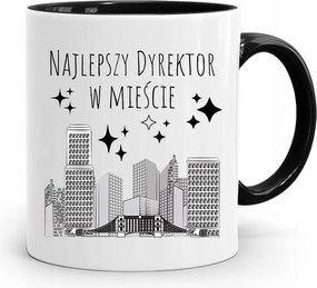 Az Igazgató Számára A Fekete Bögre A Legjobb A Városban fényképes nyomtatással