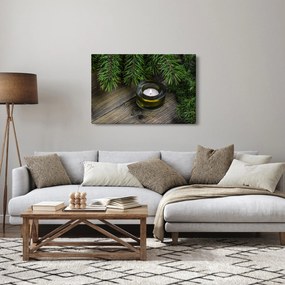Kép - karácsonyi gyertya (90x60 cm)