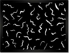 Poszterek keretben 40x30 Értelmetlen firkálmány Bohomaz