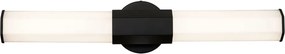 Quintiesse FACET QN-FACET-LED2-BK-BATH Fali lámpa 2x12W/LED 3000k 2160LM IP44